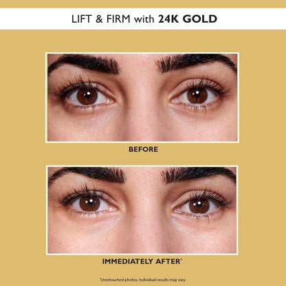 24K Gold Pure Luxury Lift & Firm Hydra-Gel Eye Patches|30 pairs
